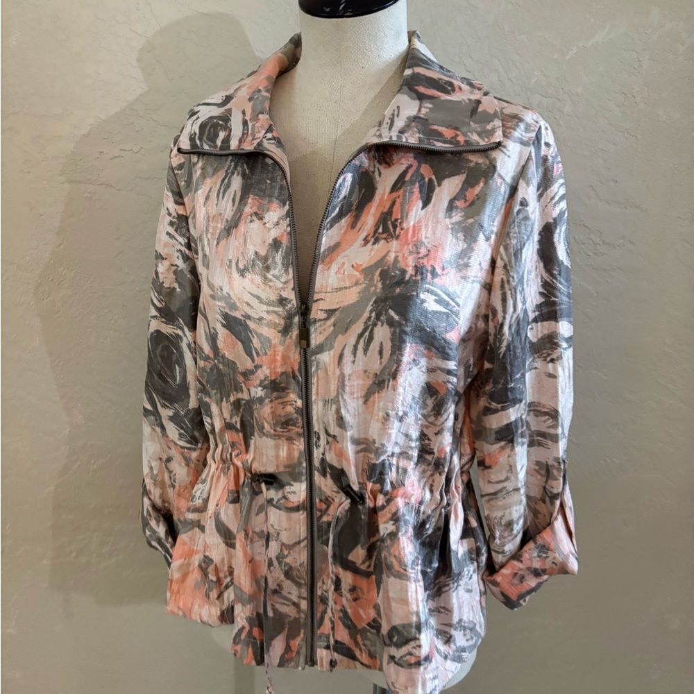 Stylish Women's Ruby Rd Gathered Waist Jacket sz 8
